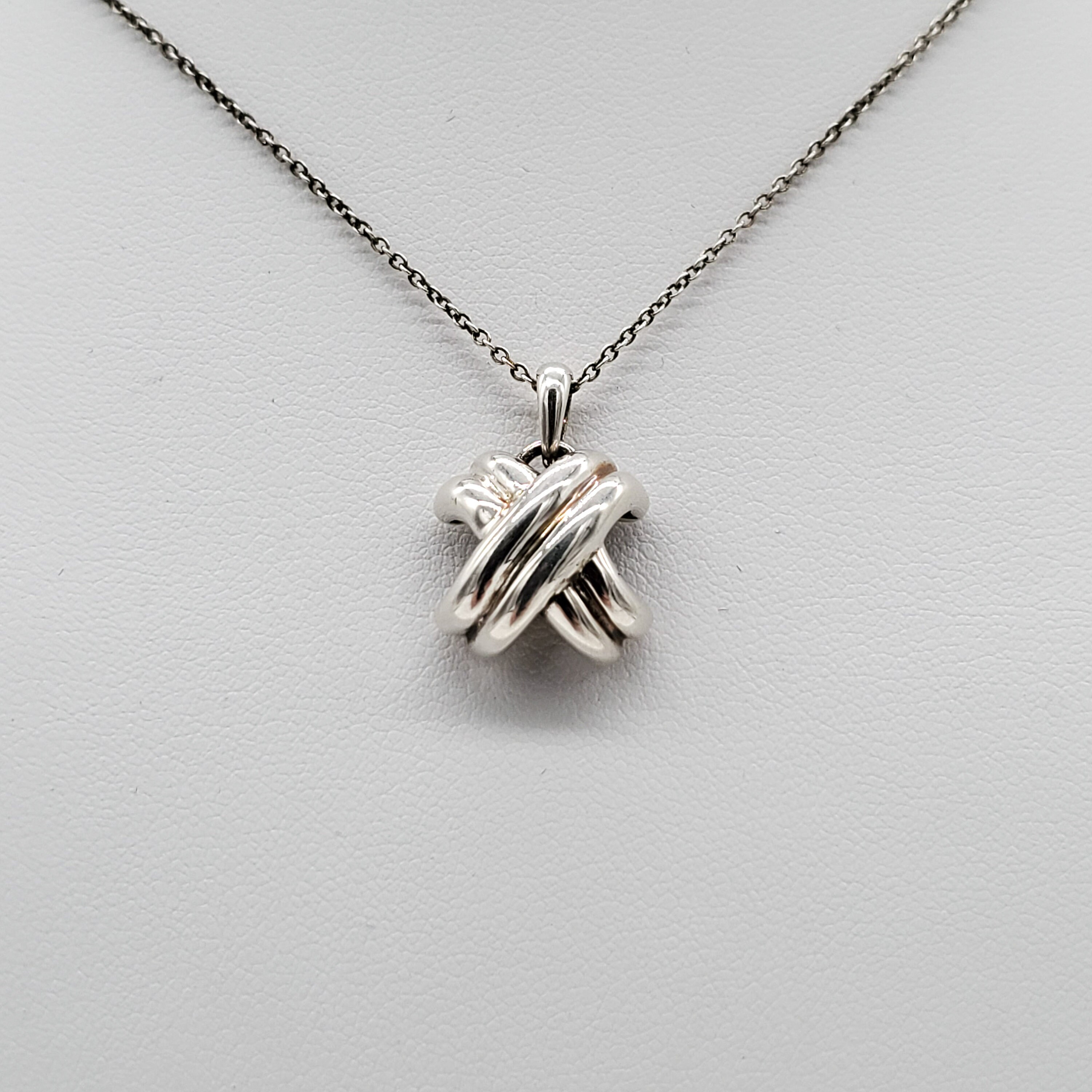 Rare Tiffany X Kiss Pendant 18 inch Authentic Tiffany Etsy