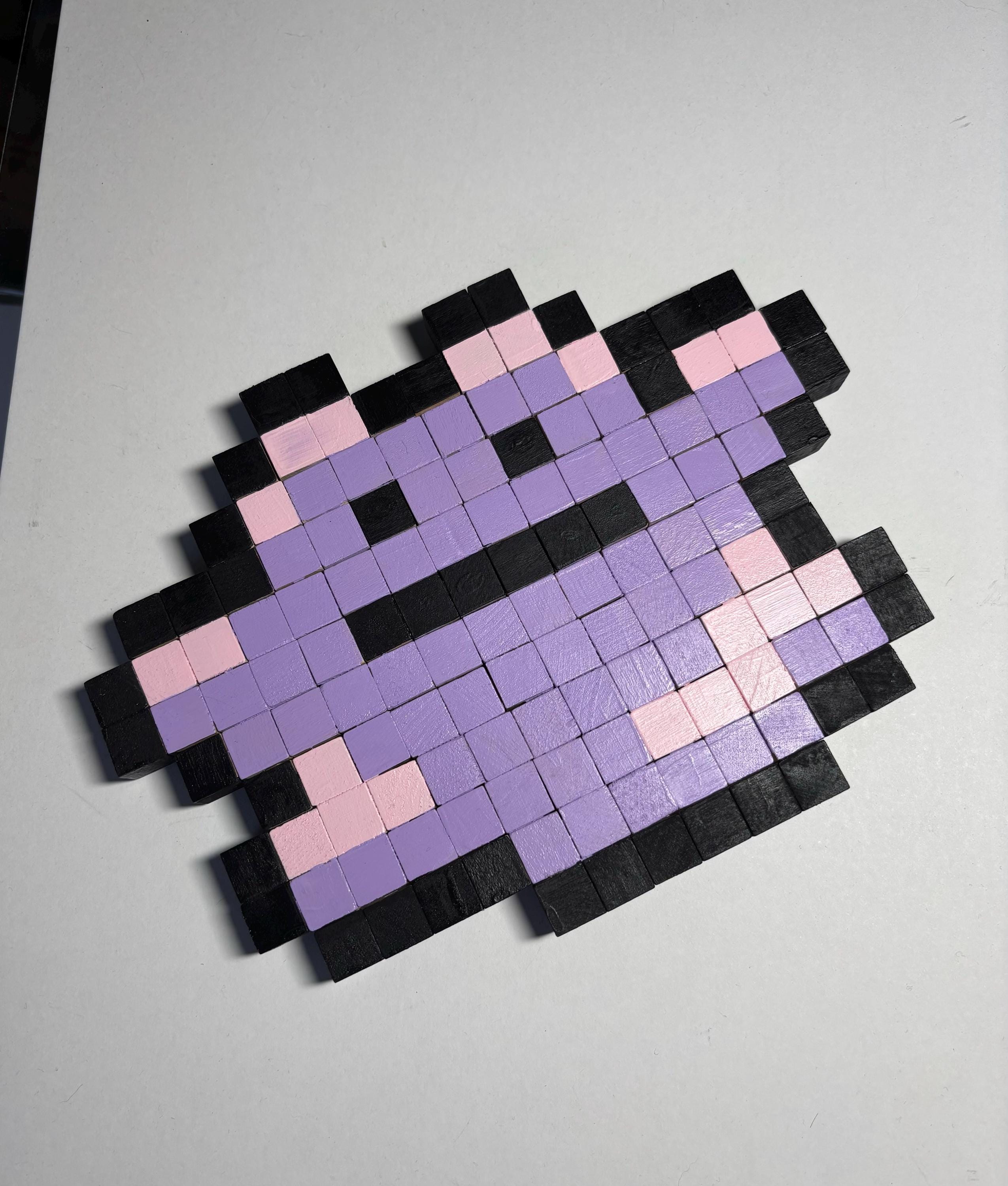Wooden Pixel Ditto - Etsy