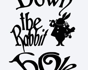 down the rabbit hole shirt