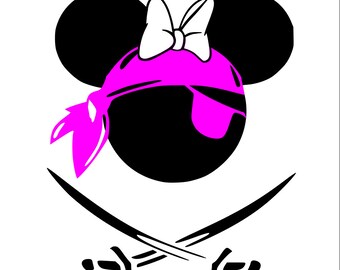 disney, yo ho yo ho a disney life for me, minnie pirate , disney vacation, cricut, SVG, silhouette, printable, instant download