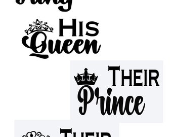 Free Free King Queen Prince Svg 322 SVG PNG EPS DXF File