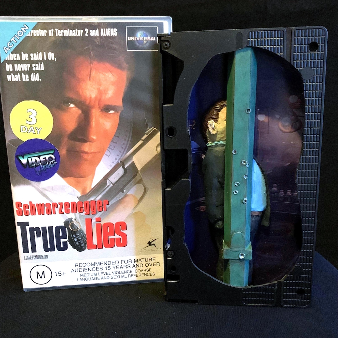 True Lies Vhs Sculpture - Etsy