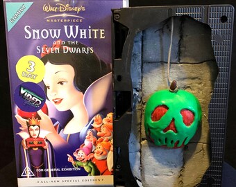 Snow White Vhs sculpture