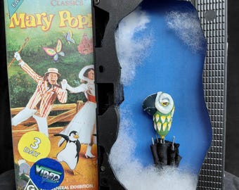 Mary Poppins VHS sculpture