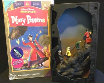 Mary Poppins VHS sculpture