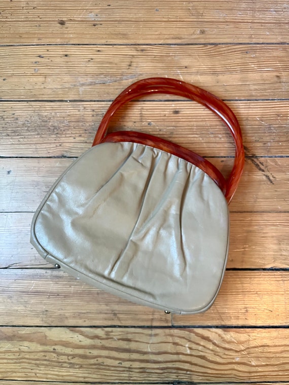 Vintage leather Etra handbag