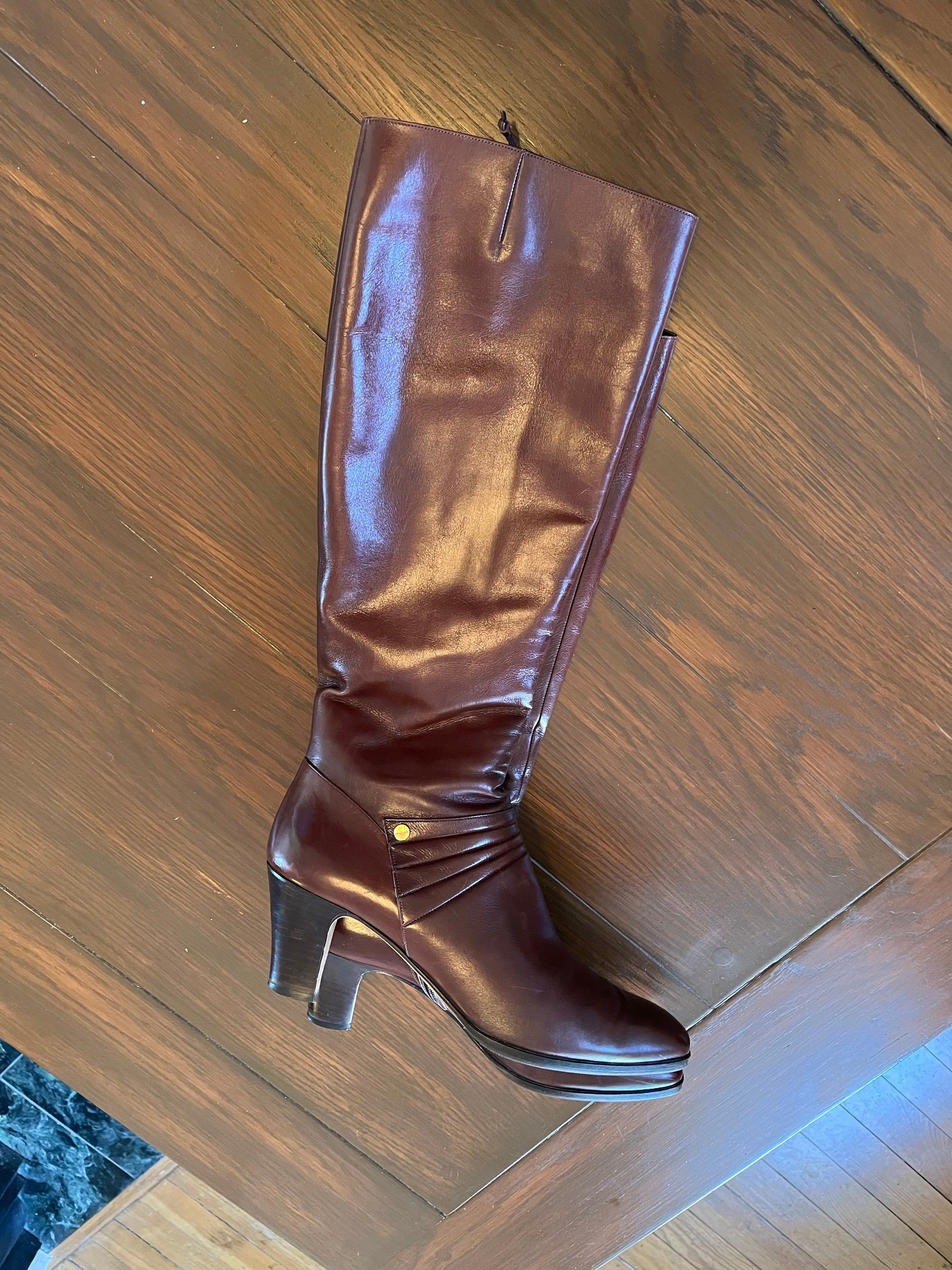 Vintage Salvatore Ferragamo Boots - Etsy.de