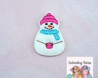 Snowman Coffee Feltie File - Snowman Feltie - Feltie Design - Winter Feltie - Feltie Designs - Feltie Pattern - Feltie File