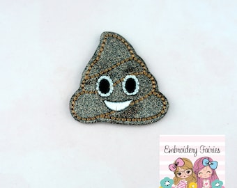 Poop Feltie -  Feltie - Feltie Design - Feltie Download - Feltie Pattern - ITH Design - Stitchie Design - Feltie Download