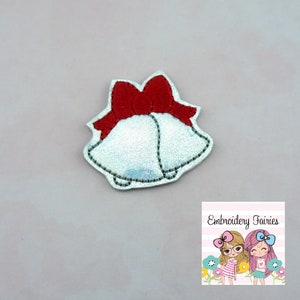 Silver Bells Feltie Design - Christmas Feltie Design - Feltie Design - Feltie Pattern - ITH Feltie Design - Feltie File - Bell Feltie Design