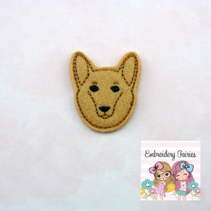 Welsh Corgi Feltie File - Dog Feltie Design - ITH Design - Feltie Design - Feltie Pattern - Embroidery Design