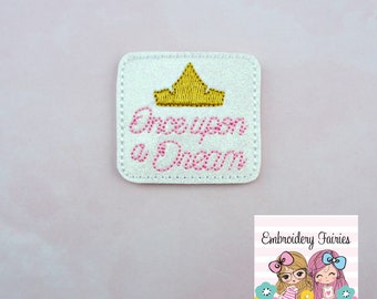 Es war einmal ein Traum Feltie Datei - Digitale Stickdatei - Stickdatei - Feltie Design - Stickdatei - Feltie Muster