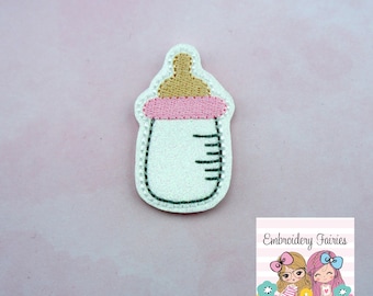 Baby Bottle Feltie Design - Baby Feltie Design - Feltie Design - Baby Feltie - Feltie Design - Baby Embroidery Design - Baby Shower Feltie