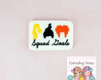 Squad Goals Filzdatei - ITH Design - Stickdatei - Stick