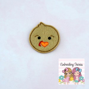 Turkey Feltie File - Thanksgiving Feltie File - Feltie Design - Feltie Pattern - Embroidery File - Feltie File - Feltie Download