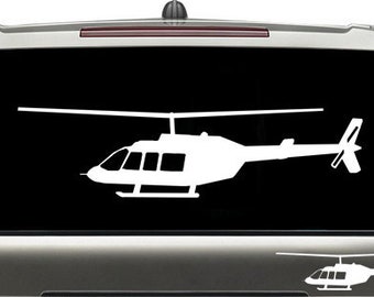 Bell 206 Vinyl Sticker / Military Aviation / Military Stickers