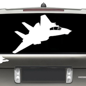 Northrop Grumman F-14 Tomcat Self Adhesive Decal/Sticker / Military Aviation / Airplane Wall Art / Flight School Plane / Pilot Gift