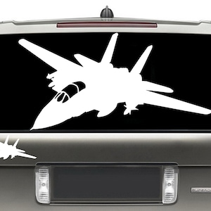 Northrop Grumman F-14 Tomcat Self Adhesive Decal/Sticker / Military Aviation / Airplane Wall Art / Flight School Plane / Pilot Gift