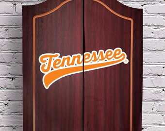 Officially Licensed University of Tennessee Volunteers Dart Board Cabinet