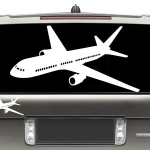 Boeing B767 Self Adhesive Decal/Sticker Vinyl / Airplane Wall Art / Airplane Sticker / Flight School Plane / Pilot Gift