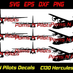Lockheed C130 Hercules SVG bundle / Airplane svg / General Aviation svg / Gifts for Pilots svg / Woodworking SVG / svg files for cricut