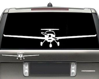 Diamond DA-40 Katana Decal Extreme Detail - Front - Katana Decal / Diamond Star Decal / DA-40 Vinyl Decal / DA40 Vinyl Decal /  Sticker