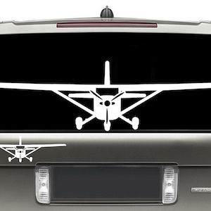 Cessna 182 Skylane Self Adhesive Decal/Sticker Vinyl / Airplane Wall Art / Airplane Sticker / Flight School Plane / Pilot Gift