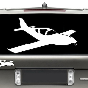 Glasair Aviation Glasair Super II RG  Self Adhesive Decal/Sticker Vinyl / Airplane Wall Art / Flight School Plane / General Aviation