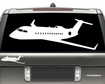 Calcomanía/pegatina autoadhesiva para la parte superior del avión CRJ-200 de Candiair, vinilo decorativo para pared, calcomanía para avión, avión de escuela de vuelo