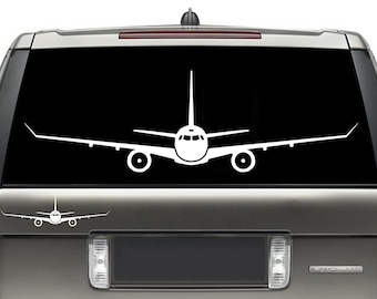 Airbus A220 Decal Extreme Detail - Front - A220 Decal / Airbus Decal / A-220 Vinyl Decal / Airbus 220 Vinyl Decal / A220 Sticker