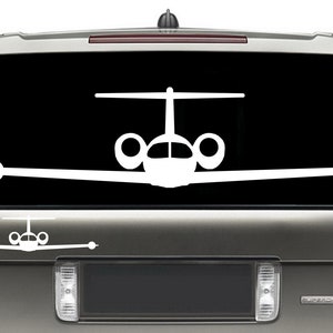 Learjet 35 36 C-21 Adhesive Decal/Sticker Vinyl / Airplane Wall Art / Airplane Sticker / Flight School Plane / Pilot Gift