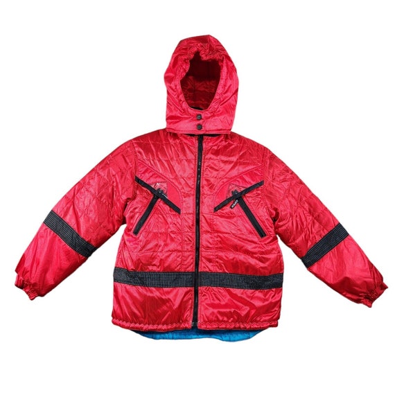 Vintage Aspen Skiwear Coat Jacket Youth XL 16 Red… - image 1