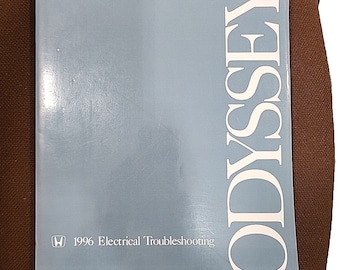 Honda Odyssey Electrical Troubleshooting Manual 1996 Honda Motor Company