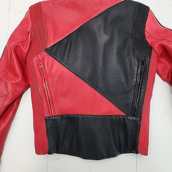 Hein Gericke Leather Motorcycle Jacket Adult size… - image 7