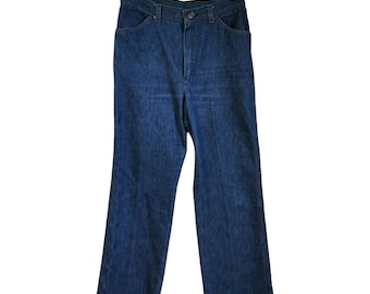 Vintage Sears-jeans voor dames uit de jaren 70, maat 16, 31 x 29, mom jeans met hoge taille