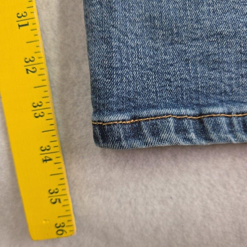 Wrangler Retro Slim Boot Cut Jeans Heren 38 x 34 Blauw Denim Western Cowboy Stretch afbeelding 8
