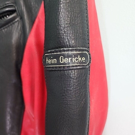 Hein Gericke Leather Motorcycle Jacket Adult size… - image 2