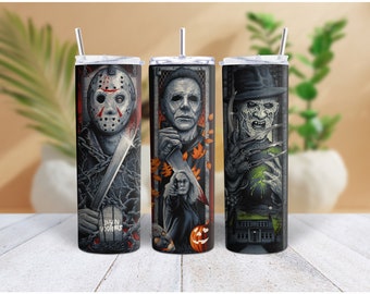 Horror Movies 20oz Tumbler/Halloween Tumbler 20oz