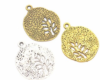 50pcs 28x23mm Antique Silver /Antique Bronze Tree Pendant Charms,Tree Necklace, Lovely Jewelry, DIY Supplies, Jewelry Making Findings,Q213