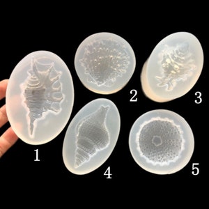 Shell Conch Silicone Mold, DIY Ocean Resin Mold, Resin Craft Art Mould, Epoxy Resin Mold for Jewelry, Decoration Mould, Silicon Mold,G41