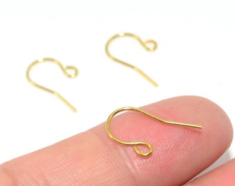 200PCS Brass earrings-Earring copper accessories-Earring connector-earring charms-Earring pendant-Brass jewelry-Brass earring hook-BS28-B
