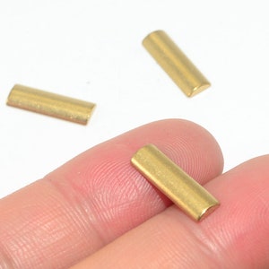 24PCS+ Raw Brass Charms - Geometrical shape Raw Brass Charms - Earring connectors - Earring Findings - Jewelry Supplies - 5x15x1.5mm - BS59