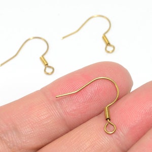 200PCS+ Brass earrings-Earring copper accessories-Earring connector-earring charms-Earring pendant-Brass jewelry-Brass earring hook-BS28-C
