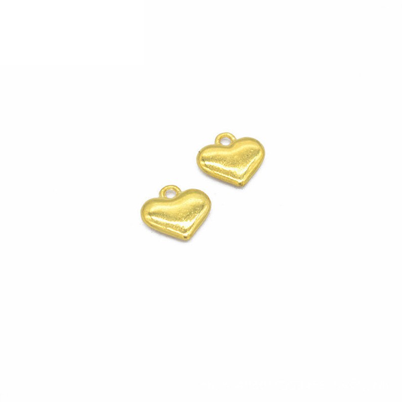 Love Necklace Cute DIY Supplies Jewelry Making Findings 100pcs 12x11mm Antique SilverAntique BronzeGold Love Heart Pendant Charms A21