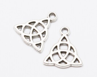 30pcs triangle charms pendant, Antique Silver ornament accessories jewelry making DIY Handmade Craft, Jewelry Making Findings, 1794-1799