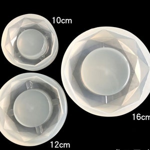 3 Size Ashtray Mold, Crystal Epoxy Ashtray Silicone Mould, DIY Handmade Pendant Resin Mold, Epoxy Resin Mold, Decoration Mold, G28