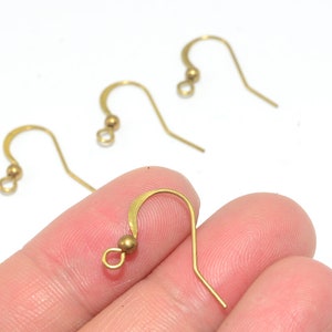 200PCS+ Brass earrings-Earring copper accessories-Earring connector-earring charms-Earring pendant-Brass jewelry-Brass earring hook-BS28-A