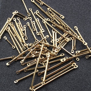 100st 15-40mm ruwe messing ronde Bar charmeert - ronde lange Solid Brass Bar - Brass Blanks - meetkunde afval van het stampen stampen-sieraden Supplies, H133