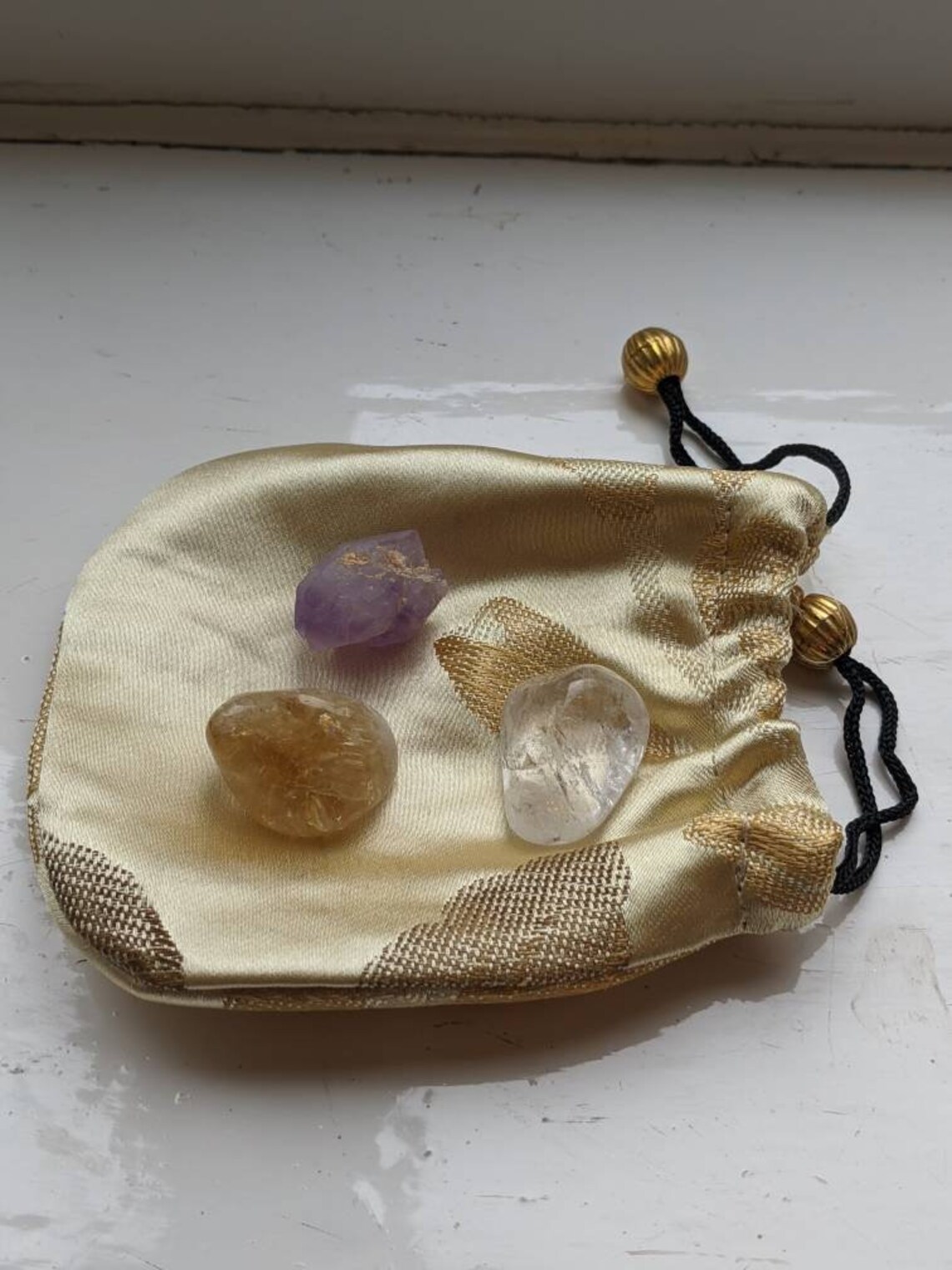 Healing Crystals with pouch Etsy