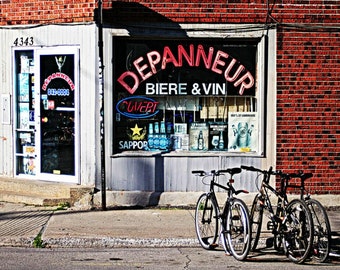 Montreal Depanneur / Cornerstore - digital image instant, hi-res download